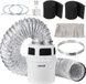 Vevor Kit d'aération intérieure pour sèche-linge électrique 1,5m Tuyau