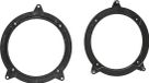 ACV Anneaux de haut-parleur Ø 130 mm BMW 3-Série E46 Porte avant Panneau latéral arrière