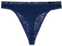 HOM - Free Cut Lace G-String - Navy - mannen - 2XL