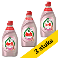 Dreft Aanbieding: Dreft afwasmiddel Original Rose & Satin (3 flessen - 383 ml)