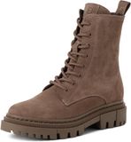 Tamaris dames enkellaarzen 1-25276-41-341 beige suède