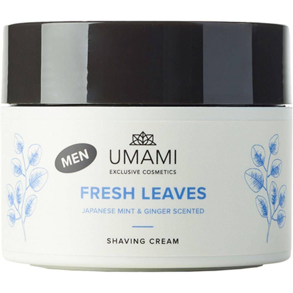 Umami Umami Men Fresh Leaves Shaving Cream Japanse Munt & Gember 250 ml scheerschuim