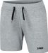 Jako Base Joggingshort Dames - Lichtgrijs Gemeleerd | Maat: 40