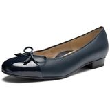 ara Bari gesloten ballerina's voor dames, blauw 80, 42 EU Smal
