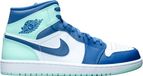 Nike Air Jordan 1 Mid Mystic Navy Mint Foam - EU: 44