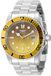 Invicta Pro Diver 50895 montre homme - Mouvement à quartz - Acier inoxydable avec un cadran jaune - 42 mm
