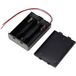 TRU COMPONENTS TC-13220628 Support de batterie Nombre de cellules : 3 AA (LR6) Câble (l x l x h) 70 x 49 x 19 mm
