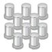 GG Grand General 10268SP 33 mm X 2-3/8 Duim Chrome Plastic Buis Push-On Moer Cover met Flens