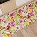 PETTI Artigiani Italiani - Keukentapijt, loper voor de keuken, antislip en wasbaar, 52 x 240 cm, design vlinders, 100% Made in Italy