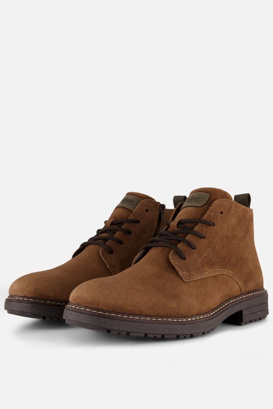 Rieker Veterboots Cognac Leer Maat 41