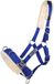 Qhp HALTER Nylon - Bleu Moyen - poney