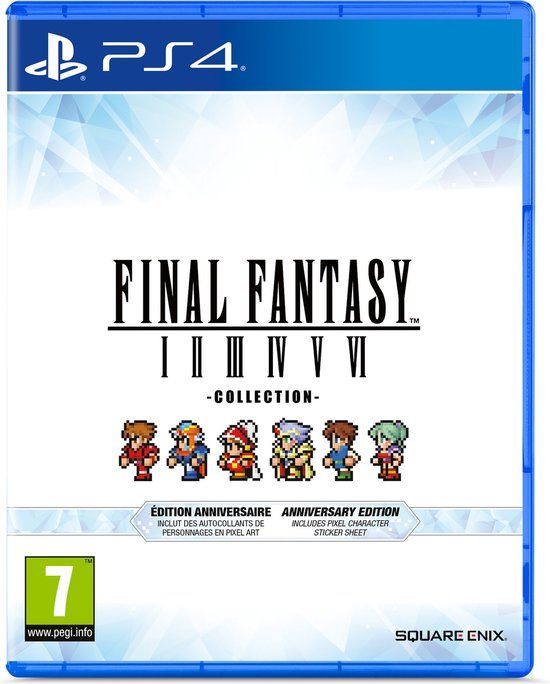 Final Fantasy I-VI - Anniversary Edition - PS4 - Special Edition
