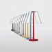 Rotaliana Dina+ Lampe de table portable Rouge