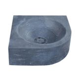 Sanilux Fontein sanilux rondo hardsteen 30x30x10 cm kwartrond met kraangat
