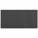 vidaXL - Tapis - Chemin de tapis - Gris foncé - 100 x 200 cm - 100% Polypropylène