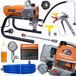 Rosfix Airless Verfspuit Tornado RT1 - 1700W, 22MPa - 2,2L/min - Professionnel pour Grandes Surfaces Orange