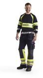Blåkläder Multinorm Werkbroek 1479-1514 - Marine/High Vis Geel - D108