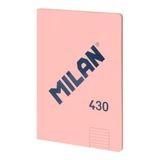 Milan 57243G48P schrijfblok & schrift A4 48 vel Roze
