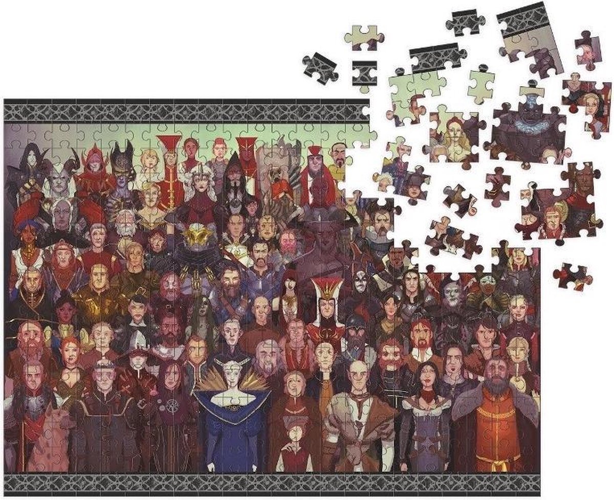 Dark Horse Dragon Age: Cast of Thousands 1000 Piece Puzzle Merchandise