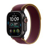 Apple Watch Ultra 4 49 mm Zwart Titanium Nylon S/M
