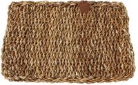 Merkloos / Sans marque Boltze Zeegras Placemat - handgemaakt - 30 x 41 cm - natuurlijk/grof - onderlegger - tafel dekken