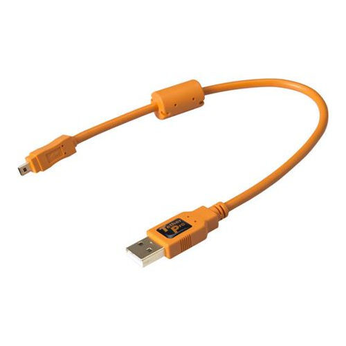 Tether Tools TetherPro USB A to Mini-B 8pin 3,0m oranje