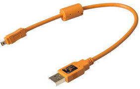 Tether Tools TetherPro USB A to Mini-B 8pin 3,0m oranje