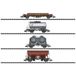 MiniTrix 18722 N set van 4 wagons de marchandises de la DB, MHI
