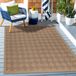 Ayyildiz Tapis d'extérieur et de terrasse Noir 160x230 cm Tapis