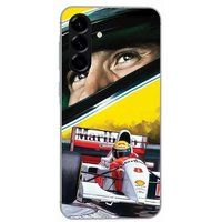 Maniacase Etui Voor Samsung Galaxy A26 F1 Ayrton Senna Mclaren Legend Formule 1