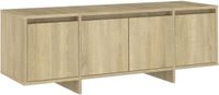 vidaXL Tv-meubel 120x30x40,5 cm bewerkt hout sonoma eikenkleurig
