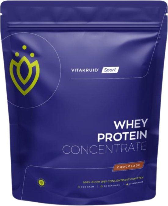 Vitakruid Whey Protein Concentrate - 900gr - Chocolade