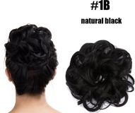 New Age Devi - Curly Haar Wrap Extension Zwart