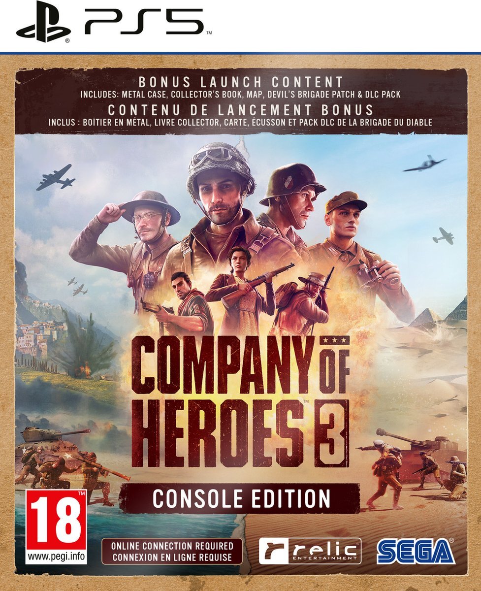 Sega Company of Heroes 3 - Metalcase Edition - PS5 PlayStation 5