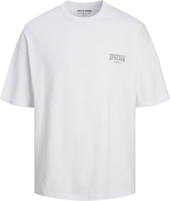 Jack & Jones Santorini Oversize Fit Tee - Men - White - XXL