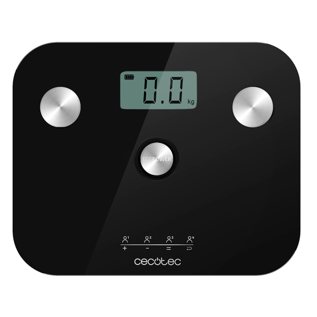 Cecotec Surface Precision EcoPower 10100 - Personenweegschaal - Zwart