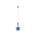 Borstel MSV Borstel met telescopische handgreep, rond, kunststof, 1 stuk, willekeurige kleur, 30 x 20 x 15 cm
