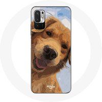 Maniacase Hoesje voor Xiaomi Redmi Note 10 5G Golden retriever Hondenrace