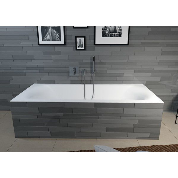 RIHO Linares ligbad 180x80cm wit acryl