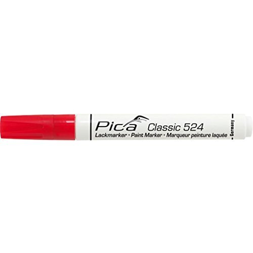 Pica 524/40 Lakmarker - Rond - Rood - 2-4mm