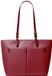 Michael Kors Jet Set Travel Sac fourre-tout moyen à double poche, Ochsenblut