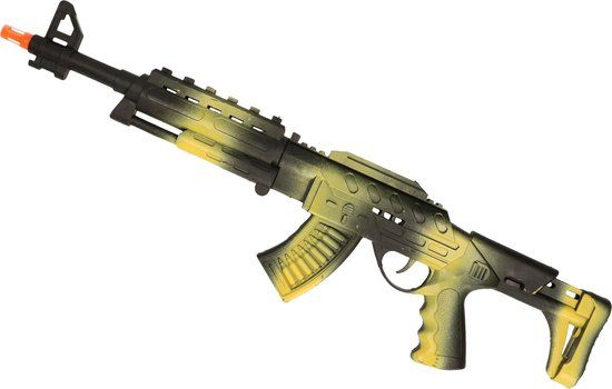 Toi Toys AK47 Geweer zwart/groen