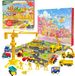 oCreon Adventskalender auto jongens - 24-delig - Kinderauto - 24 dagen - Kerstmis - Trekauto's voor kinderen - Kerstkalender
