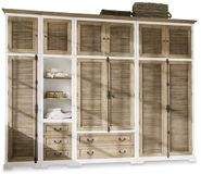 LOBERON Set kasten Daviau bruin/wit