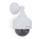 Merkloos 10x dummy dome camera - nep camera led - dummy beveiligingscamera