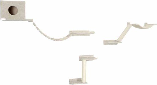 Kerbl Kattenklimwand Mount Everest - Hout - Beige