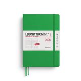 Leuchtturm1917 A5 Medium Daily Planner 2026 hardcover Spring Leaf