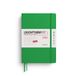 Leuchtturm1917 A5 Medium Daily Planner 2026 hardcover Spring Leaf