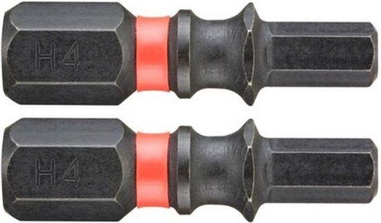 FACOM Hex 4 25Mm 2Pk Impact Flextorq - ENH.104