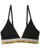 Calvin Klein Bralettes/zonder beugel LIGHTLY LINED TRIANGLE LV00QF8865 Katoen/Modal S Lente/Zomer 2026